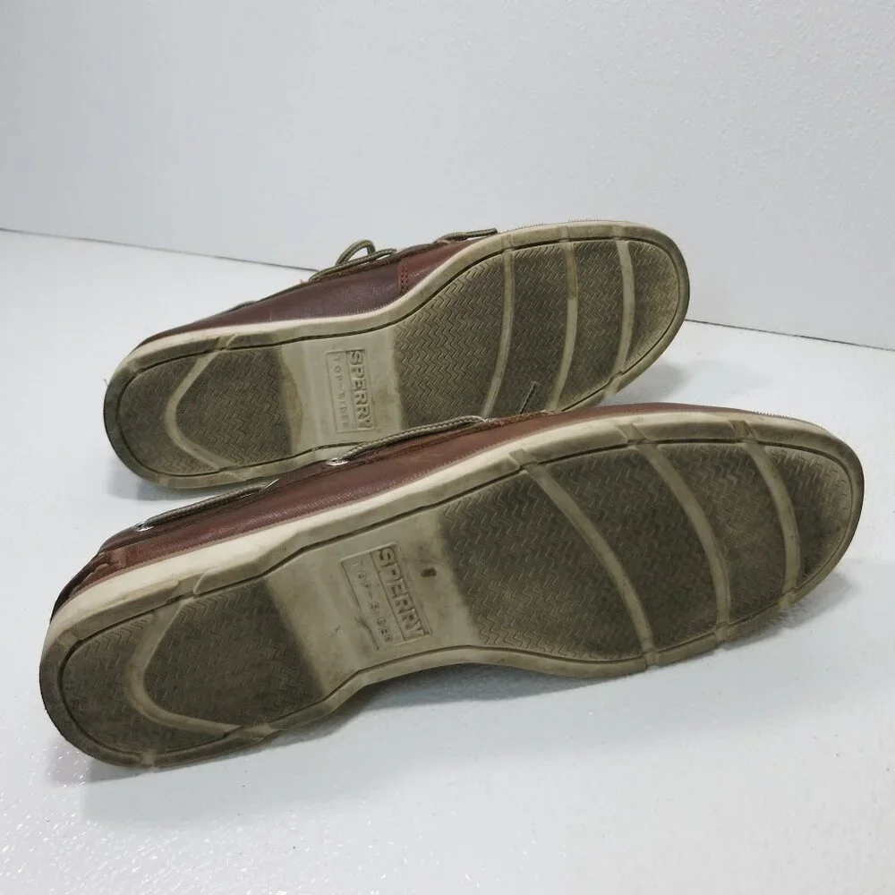 Sperry Top-Sider Nubuck Leather Boat Deck Shoes Men's Footwear Shoe's 10 M